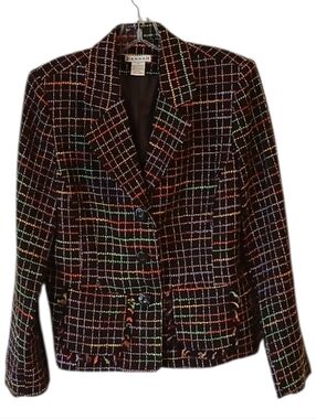 Hannah Vintage Tweed Blazer Size 8